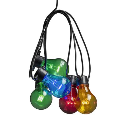 KONSTSMIDE Party Lights with 5 Clear Lamps Clear Multicolour