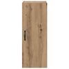 vidaXL Wall Mounted Cabinet Artisan Oak 34.5 x 34 x 90 cm