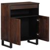 vidaXL Sideboard Brown 60x34x75 cm Solid Wood Mango