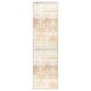 vidaXL Carpet Runner Gold 80x350 cm