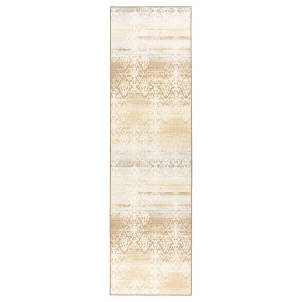 vidaXL Carpet Runner Gold 80x350 cm