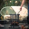 RedFire Fire Basket Dallas Black Steel