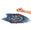 UNIDRAGON 310 Piece Wooden Jigsaw Puzzle Majestic Wolf King Size 30x41 cm
