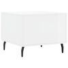 vidaXL Coffee Table High Gloss White 50x50x40 cm Engineered Wood