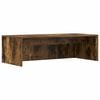vidaXL Wall-Mounted Desk Smoked Oak Engineered Wood 100 x 45 x 30 cm