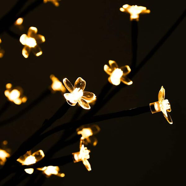 vidaXL Cherry Blossom LED Tree Warm White 200 LEDs 180 cm