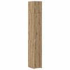 vidaXL Storage Cabinet with Shelves Artisan Oak 30 x 42.5 x 225 cm