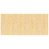vidaXL Table Top 220x100x2.5 cm Solid Wood Pine