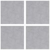 vidaXL Stair Tread 4 pcs 30 x 30 cm Silver Aluminium Square
