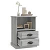 vidaXL Bedside Cabinets 2 pcs Grey Sonoma 43x36x60 cm