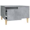 vidaXL Coffee Table Concrete Grey 55x55x36.5 cm Engineered Wood
