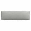 vidaXL Sofa Pillows 2 pcs Light Grey 120 x 40 cm Fabric