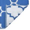 vidaXL Outdoor Rug ARAKIL Blue 300 x 400 cm PP