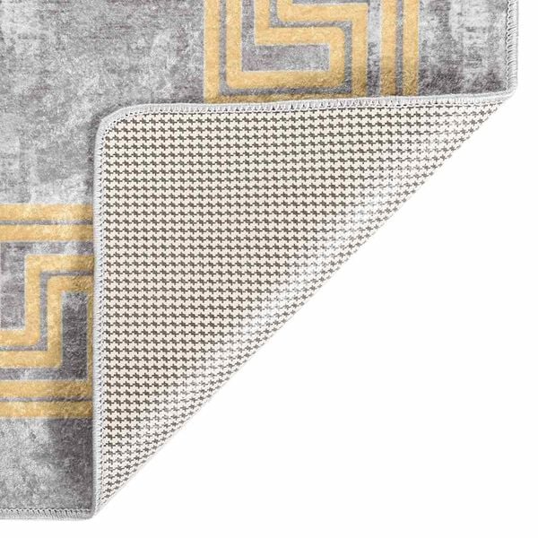 vidaXL Rug Washable 160x230 cm Grey