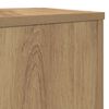 vidaXL Plant Stand 2pcs Artisan Oak 17x17x60 cm Engineered Wood