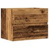 vidaXL Bathroom Cabinet Old Wood 60x38,5x45 cm Engineered Wood
