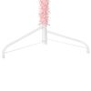 vidaXL Slim Artificial Half Christmas Tree with Stand Pink 210 cm