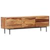 vidaXL TV Cabinet 140x30x45 cm Solid Acacia Wood