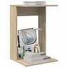 vidaXL Side Table Sonoma Oak 40 x 38 x 62.5 cm Engineered Wood