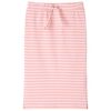 Kids' Straight Skirt with Stripes Pink 116