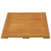 vidaXL Bath Mat Plain Brown 60 x 40 cm Wood