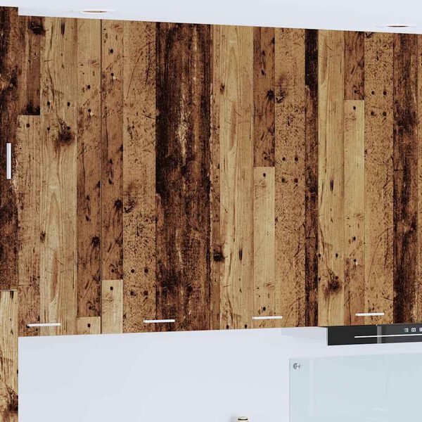 vidaXL Hanging Cabinet Old Wood 80 x 31 x 100 cm Engineered Wood