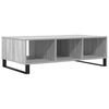 vidaXL Coffee Table Grey Sonoma 104x60x35 cm Engineered Wood