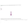 vidaXL Retractable Awning White 600 x 300 cm Polyester and Metal
