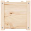 vidaXL Garden Planters 2 pcs 100x31x31 cm Solid Pinewood