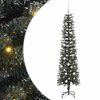 vidaXL Artificial Christmas Tree with 300 LEDs with Stand Green 180 cm