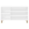 vidaXL Shoe Cabinet White 102x36x60 cm Engineered Wood