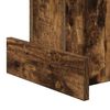 vidaXL End Table Smoked Oak 35.5 x 35 x 40 cm Engineered Wood