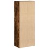 vidaXL Bookcase Smoked Oak 40x24x102 cm Engineered Wood