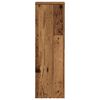 vidaXL Plant Stand 2pcs Old Wood 25x25x80 cm Engineered Wood