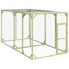 vidaXL Chicken Coop 200x400x200 cm Impregnated Solid Wood Pine