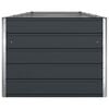 vidaXL Planter Anthracite 385 x 100 x 75 cm Galvanised Steel