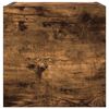 vidaXL Wall Mounted TV Cabinet Smoked Oak 30.5x30x30 cm