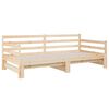 vidaXL Pull-out Day Bed without Mattress 2x(80x200)cm