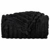 vidaXL Throw Blanket Black 240 x 220 cm Fleece