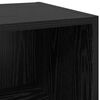 vidaXL Sideboard Black Oak 34.5 x 32.5 x 90 cm Engineered Wood