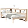 vidaXL Bookcase Bed without Mattress 75x190 cm Solid Wood Pine