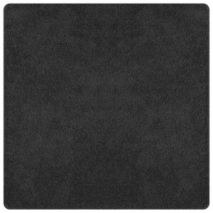 vidaXL Anti-slip Shaggy Rug Dark Grey 160 x 160 cm PP