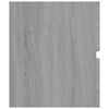 vidaXL Sink Cabinet Grey Sonoma 90x38.5x45 cm Engineered Wood