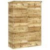 vidaXL Garden Tool Shed 123x45x171 cm Impregnated Solid Wood Pine