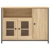vidaXL Sideboard Sonoma Oak 100x35x75 cm Engineered Wood