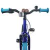 vidaXL Kids Bike 18'' for 5-7 Years Old Dark Blue