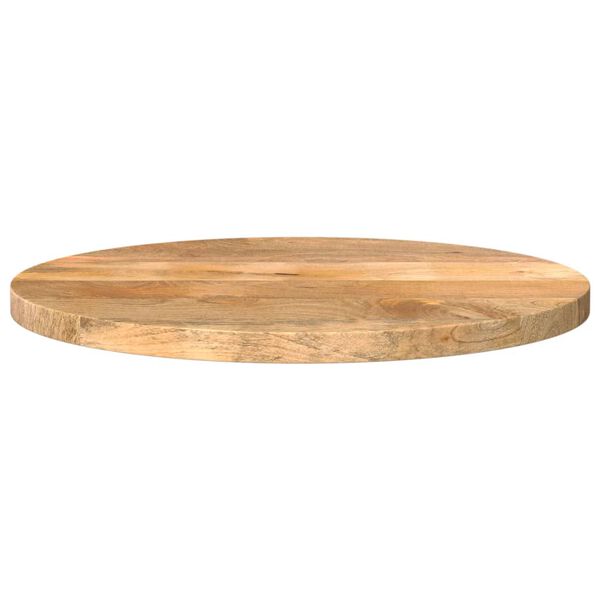 vidaXL Table Top &Oslash; 60x3.8 cm Round Solid Wood Mango