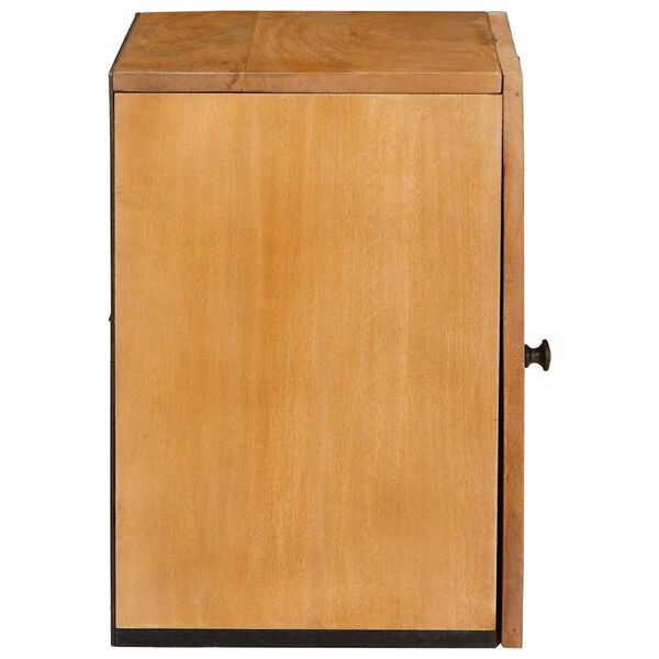 vidaXL Bathroom Cabinet Light Brown 38 x 33 x 48 cm Engineered Wood
