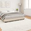 vidaXL Faux Sheepskin Rug Tafalla White 200 x 200 cm Polyester