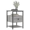 vidaXL Bedside Cabinets 2 pcs Grey Sonoma 40x42x56 cm Engineered Wood